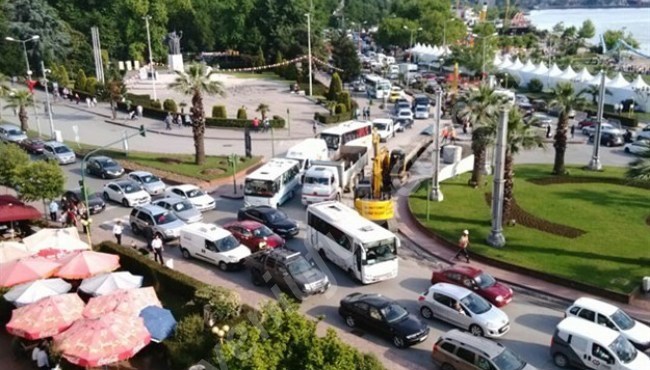 Zonguldak'taki araç sayısı arttı!..