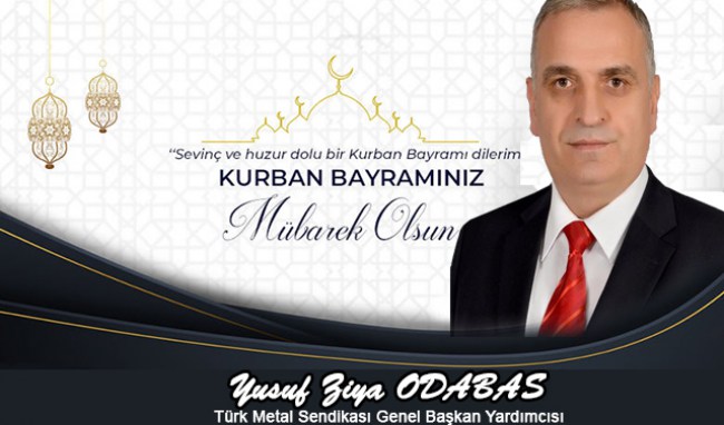 Yusuf Ziya Odabaş kurban bayramı mesajı..