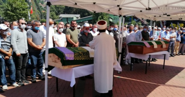 Berkant ve Berat son yolculuğuna uğurlandı..