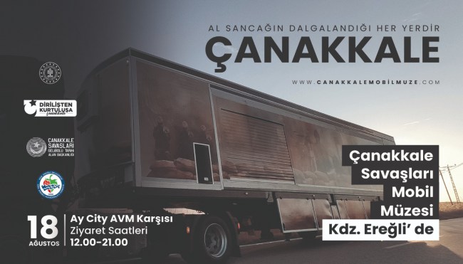 Çanakkale Savaşları Mobil Müzesi Kdz.Ereğli’de..