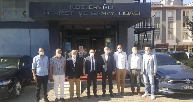 Vali Tutulmaz’dan TSO’ya ziyaret..