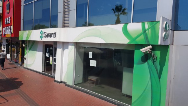 Ereğli Garanti Bankası şubesi kapatıldı!..
