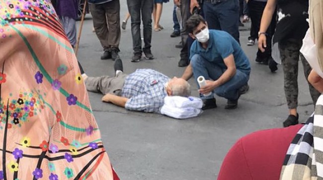 Ereğli pazaryerinde kaza.. 1 yaralı..