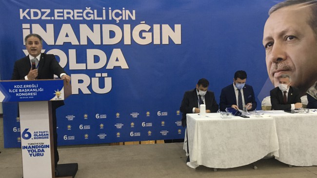 AK Parti yeni İlçe Başkanı Av.Saffet Bozkurt..