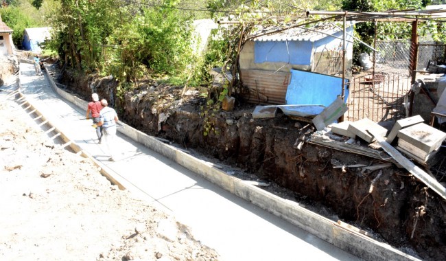 Ereğli belediyesinden Bölücek’e menfez çalışması