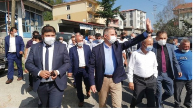 Bozkurt, Kaptaş ve Kurtlar’da vatandaşlarla buluştu..