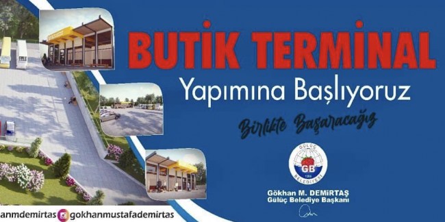 Demirtaş’tan Gülüç’e butik terminal müjdesi..