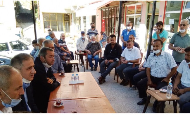 Bozkurt ve yönetimi Armutlucuma’da..