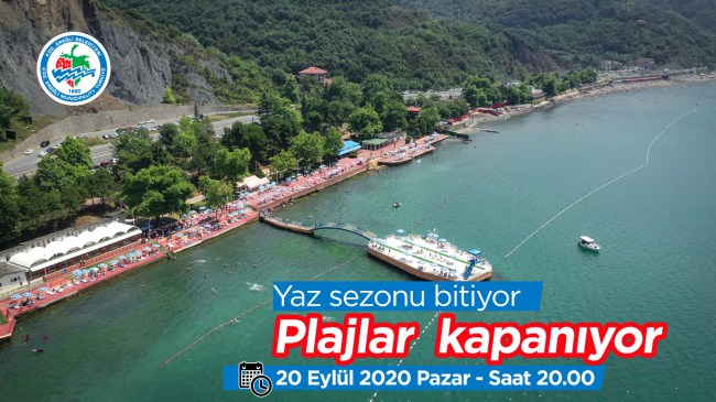 Sezon bitti.. Plajlar kapanıyor..