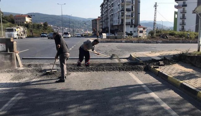 Kepez sitelere sinyalizasyon kuruldu..