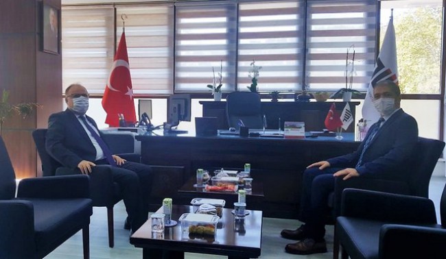 TÜİK, Zonguldak çalışmalarını Vali Tutulmaz'a aktardı..