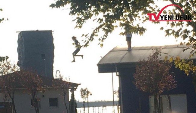 Gençlerin tehlikeli oyunu!..