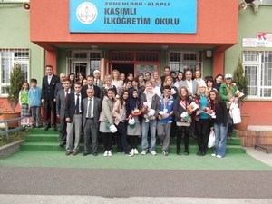 Alman Öğrencilerden Kasımlı İlköğretim Okuluna Ziyaret