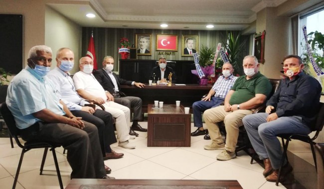 Eski ilçe başkanlarından Bozkurt’a tam destek