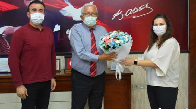 Başhekim Çavuşoğlu'ndan Başkan Posbıyık'a ziyaret