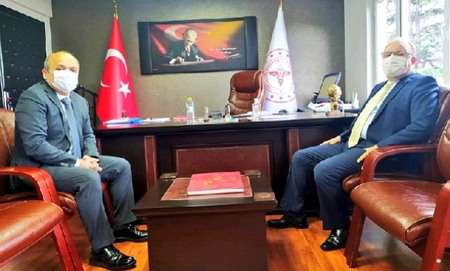 Vali Tutulmaz, il sağlık müdürlüğünü denetledi