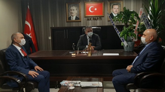 SP Kurucu İlçe Başkanı Keleş'ten Bozkurt'a ziyaret..