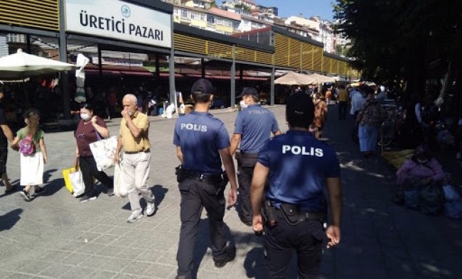 Maske takmayan sorumsuzlara ceza yağdı