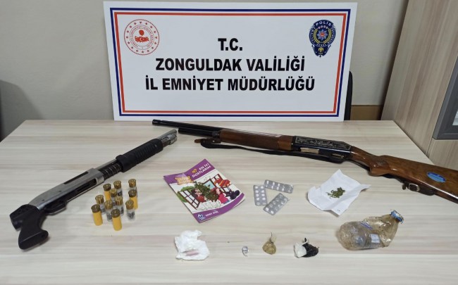 Son Dakika... Ereğli’de uyuşturucu baskını