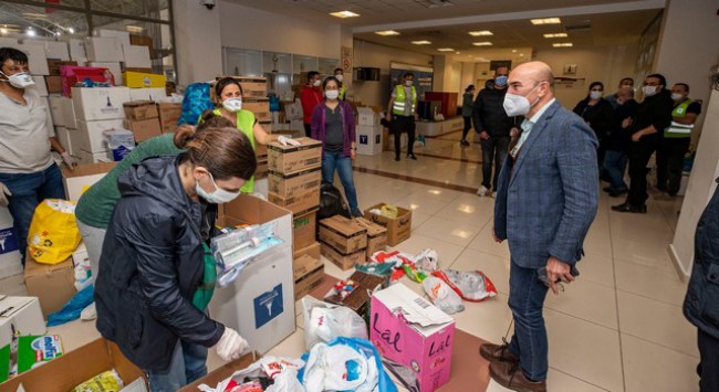 İzmir’e yardım yağıyor