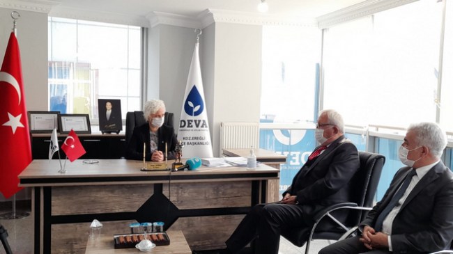 Deva Partisi ziyaretinde konu yine OYAK/Erdemir'di