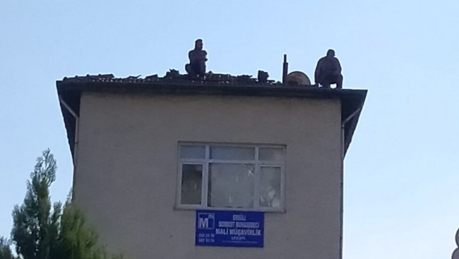 Çatı ustalarının ölümle dansı