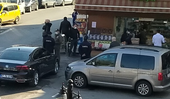 Son Dakika.. Zabıta çatı tamiratına müdahale etti