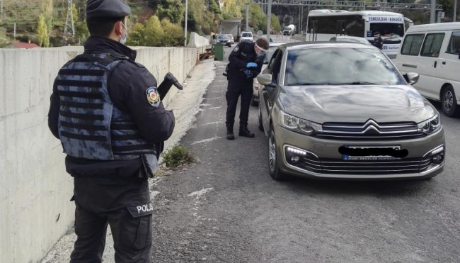 Zonguldak girişleri kontrol altında