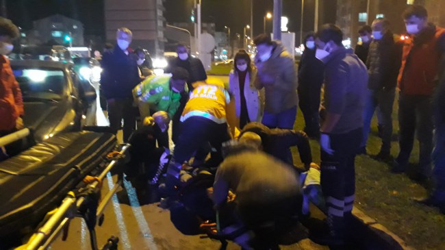 Yaralı genç korona korkusundan hastaneye gitmek istemedi