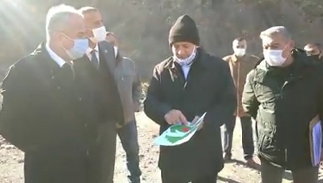 Alaplı cüruf tesisine kilitlendi