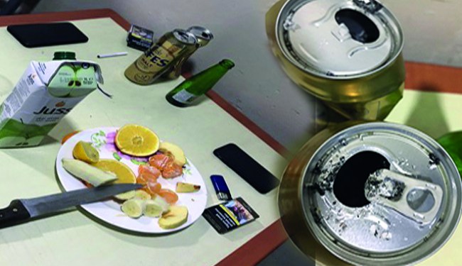 Jandarma'dan yasağa uymayan tekel bayisine baskın