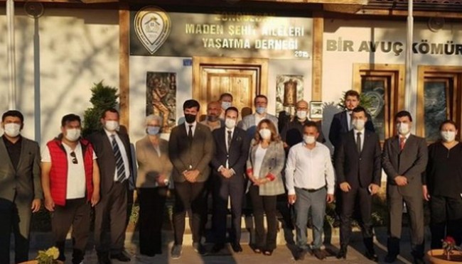 Deva Partisinden madenciler gününde Orhan Veli şiiri