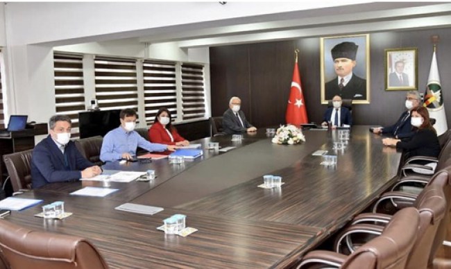 Vali Tutulmaz, Erdemir ve Posbıyık’ı biraraya getirdi