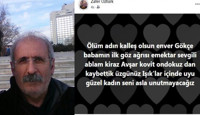 Zafer Öztürk'ün acı günü
