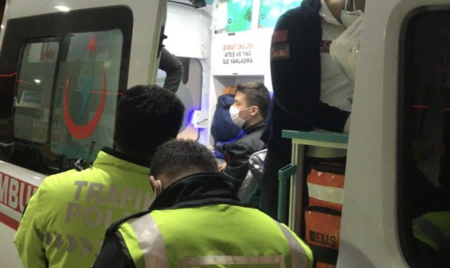 Aracı gördü, kaydı düştü