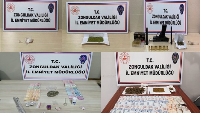 Emniyetten eş zamanlı uyuşturucu baskını