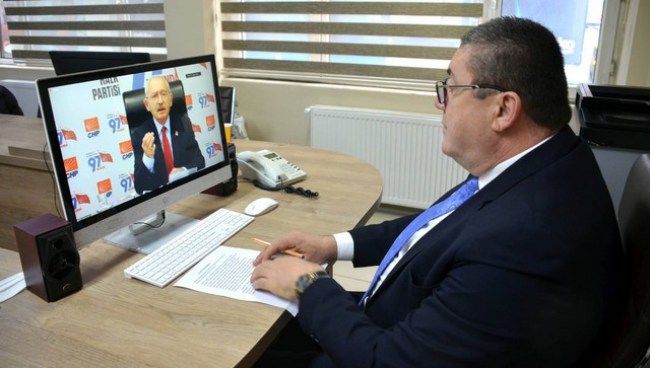 Başkan Tekin, Kılıçdaroğlu'nu hizmetler hakkında bilgilendirdi