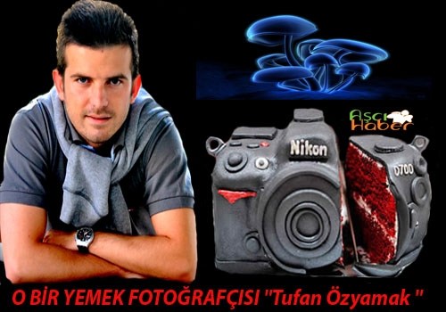 'O' bir yemek fotoğrafçısı
