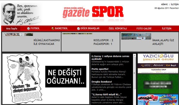 Gazetespor yayın hayatına başladı