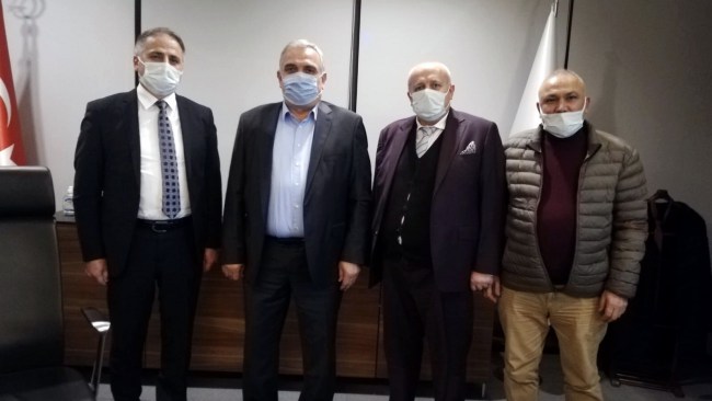 Başkan Bozkurt milletvekilleri ve Odabaş ile görüştü