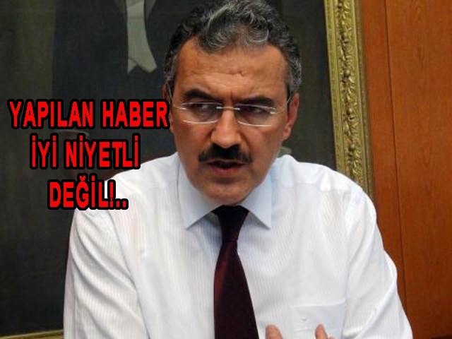 Vali Ayyıldız'dan açıklama