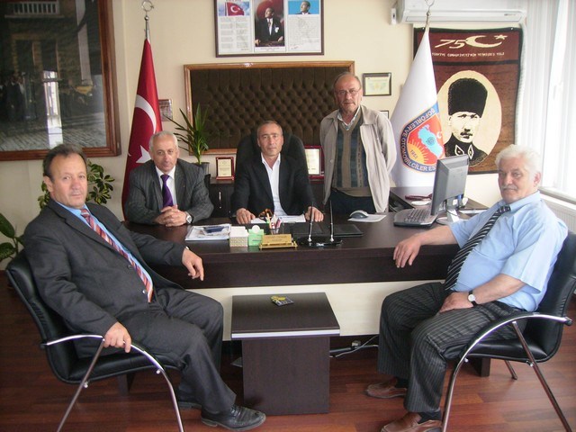 Şoförler odasına ziyaretler devam ediyor..