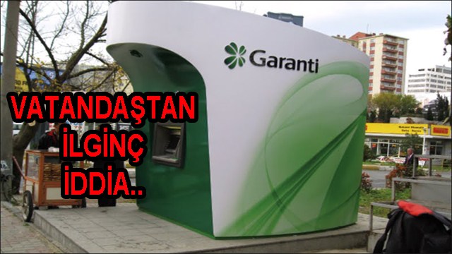 "ATM'den sahte para çektim"
