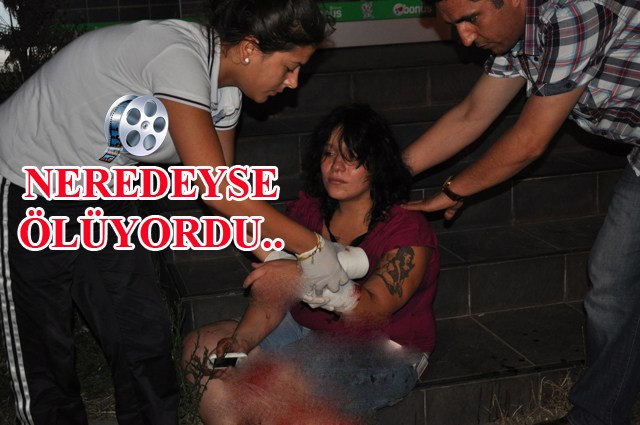 Kaldırımda yarı baygın vaziyette bulundu..