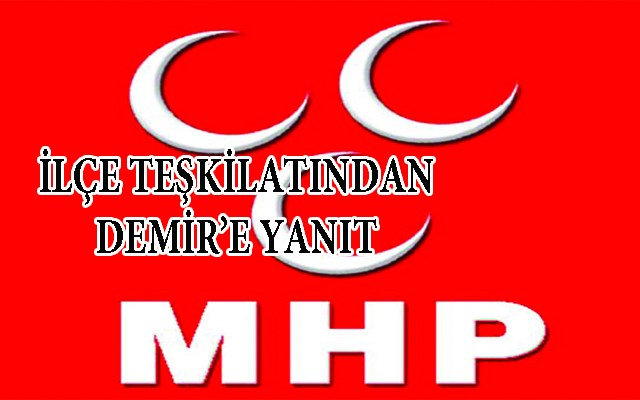 "Demir'in sözleri Ereğli MHP tabanını bağlamaz"