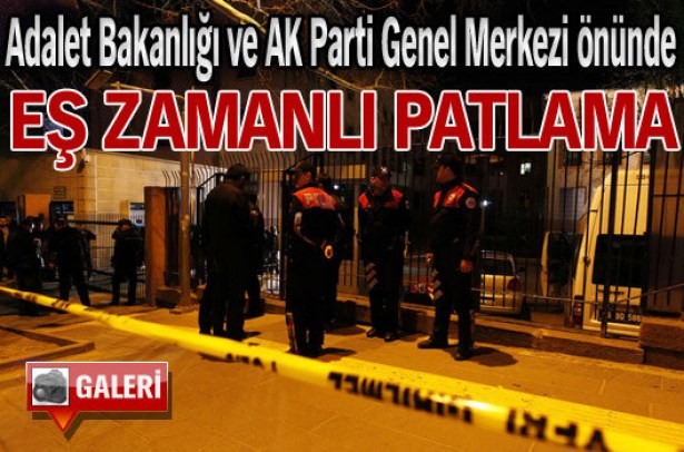 AK Parti Merkez binasına el bombalı saldırı!..