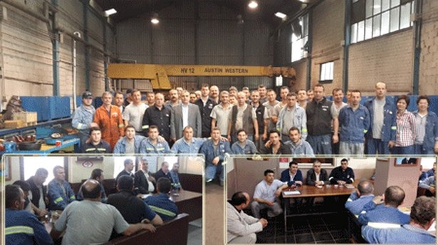 ERDEMİR işçisi süreci yakından takip ediyor..