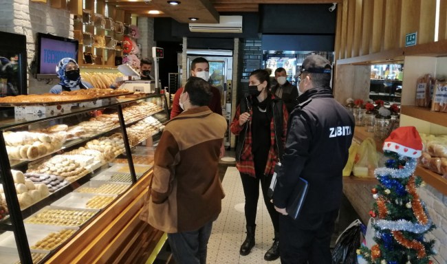 Zabıta yeni yıl denetiminde