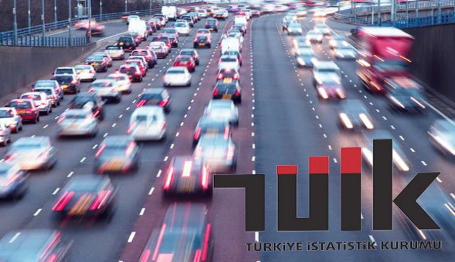 TÜİK, motorlu kara taşıtları istatistiklerini açıkladı..!