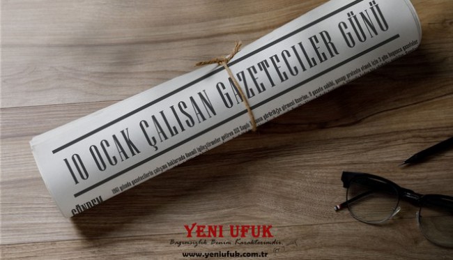 10 Ocak Çalışan Gazeteciler Günü kutlu olsun